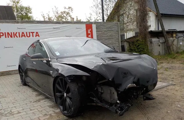 tesla model s Tesla Model S cena 69900 przebieg: 120025, rok produkcji 2019 z Lędziny